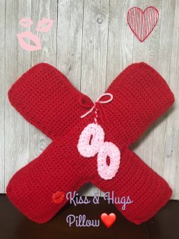 Travesseiro de Crochê X Travesseiro de Crochê X