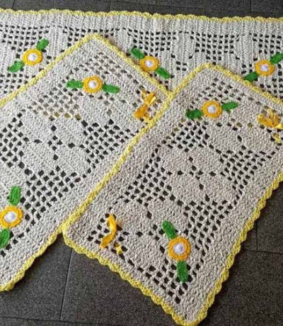  Gráficos de Crochê em PDF Grátis