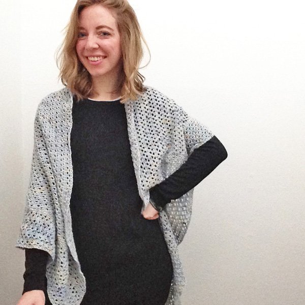 Como usar xale de croche xale de croche facil