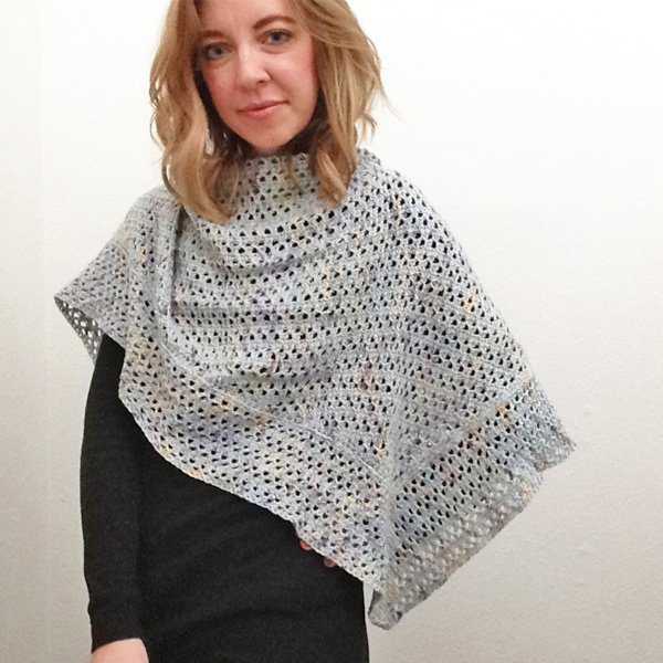 Como usar xale de croche xale de croche facil passo a passo