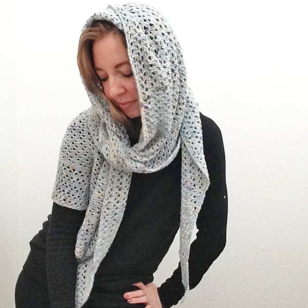 Como usar xale de croche xale de croche