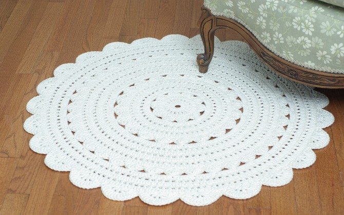 Como fazer tapete de crochê