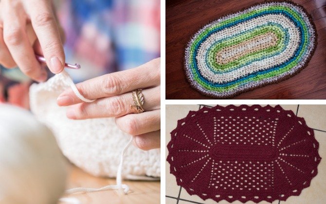 Como fazer tapete de crochê