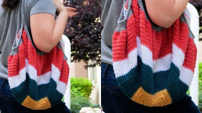 sacola de crochê sacola de crochê