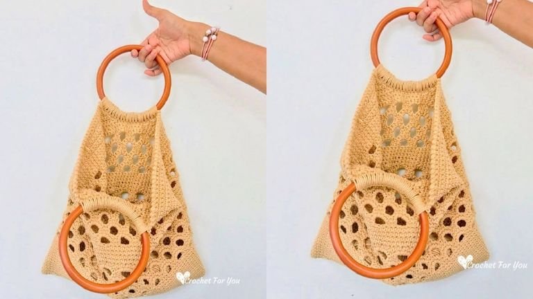 sacola de crochê sacola de crochê