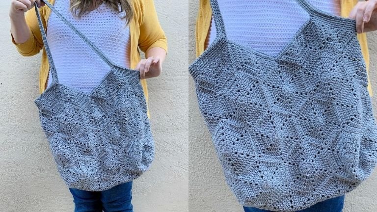 sacola de crochê sacola de crochê