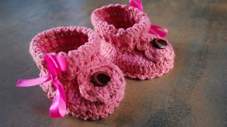 sapatinho de crochê para bebê