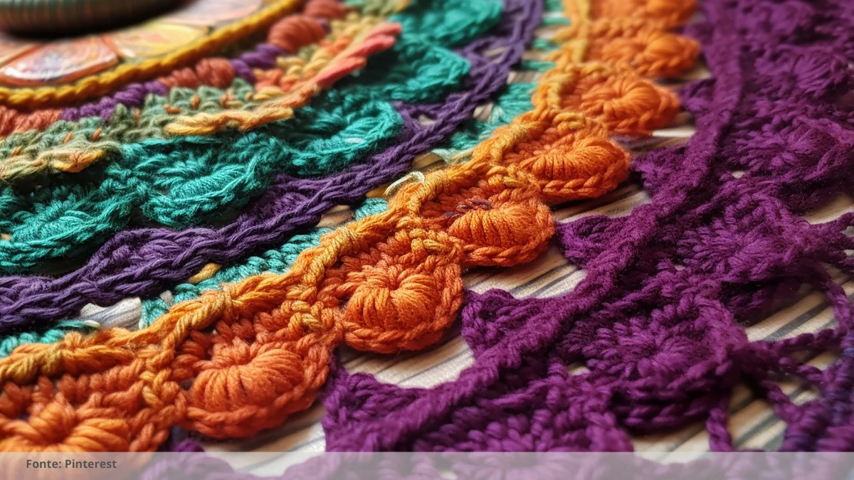 como fazer correntinha de crochê