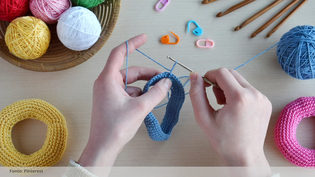 como fazer chinelo de crochê havaiana