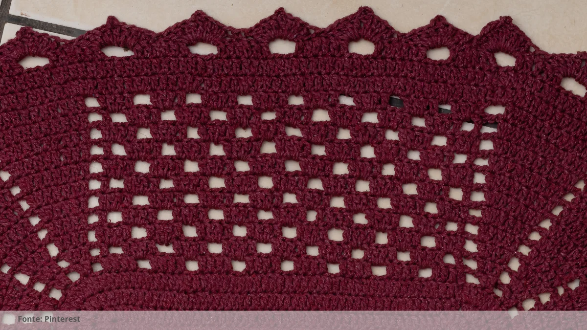 como fazer coração de crochê