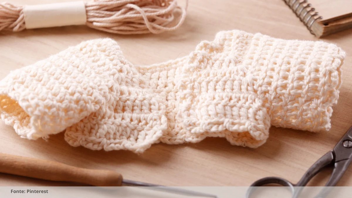 como fazer chapeuzinho de crochê