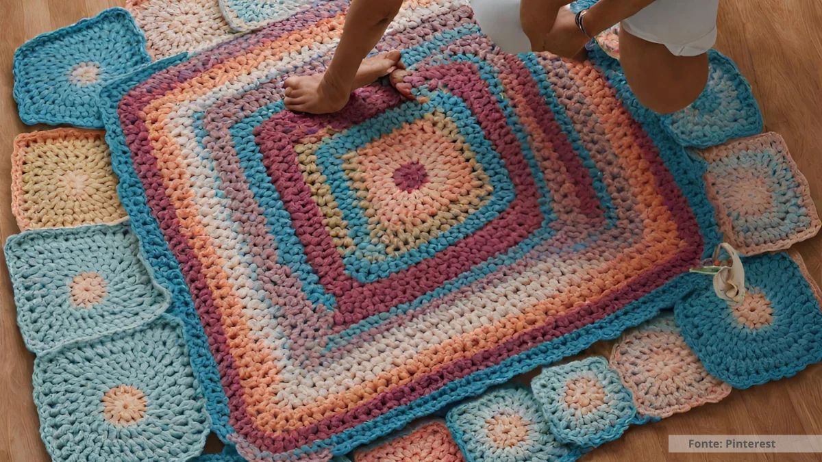 Tapete de Crochê