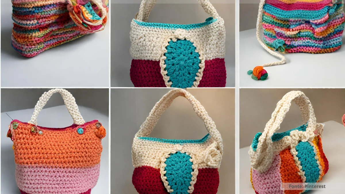 bolsa de croche