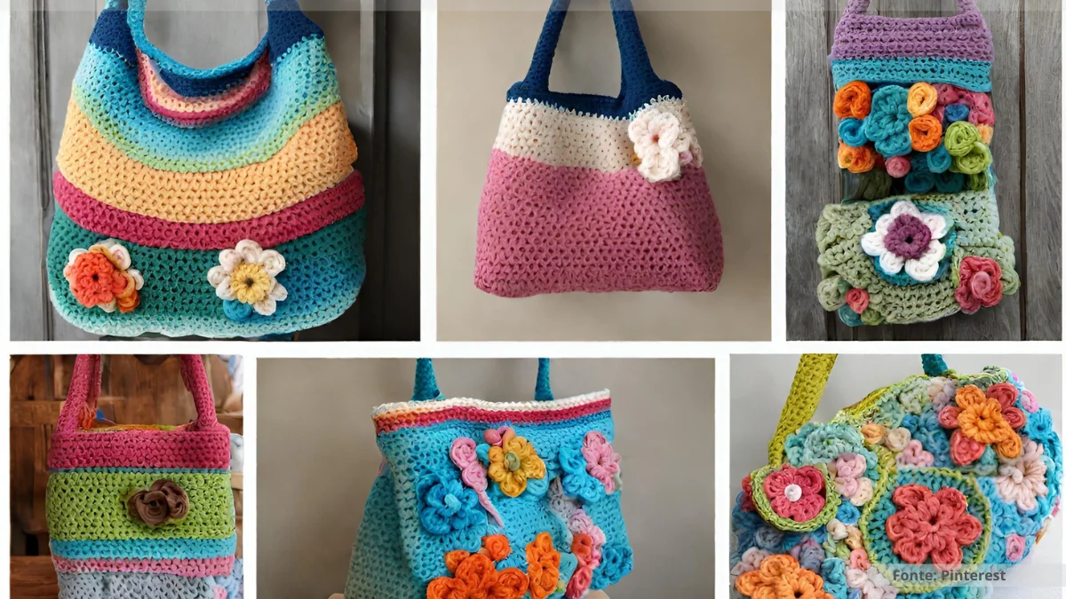 bolsa de croche