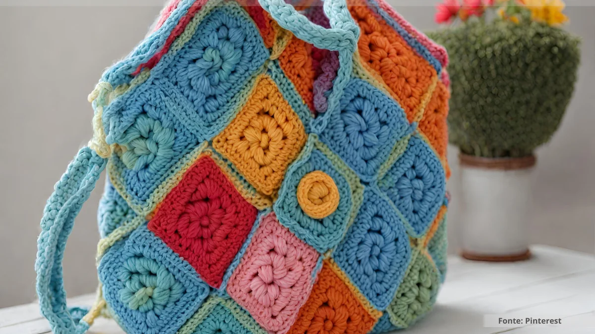 bolsa de croche