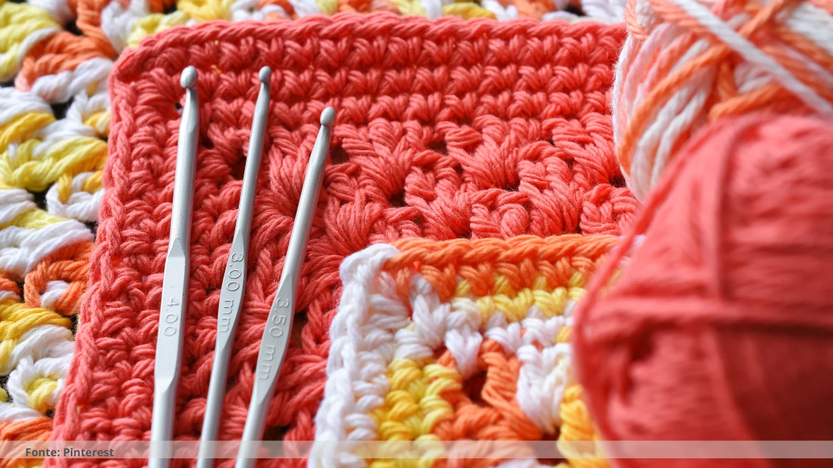 jogo americano em crochê