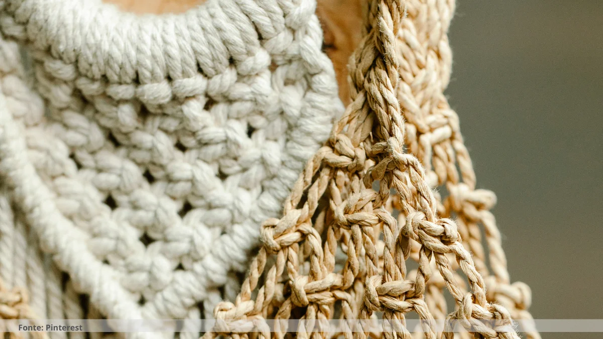 cortina de crochê para cozinha