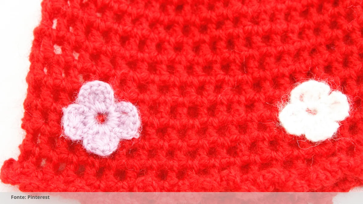 como fazer flores de croche