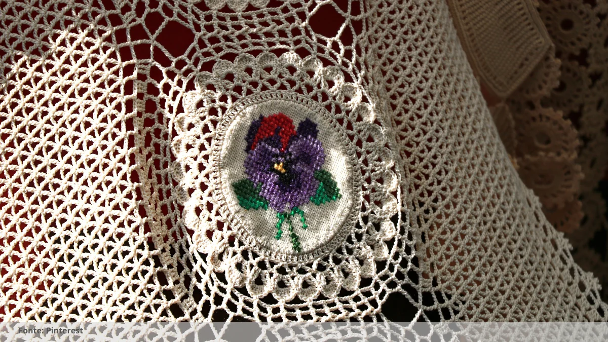 modelos de tapetes de crochê