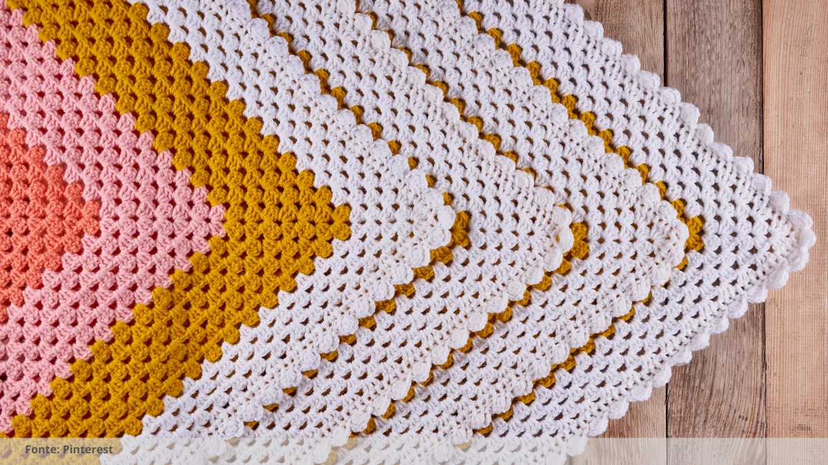 como fazer bico de crochê