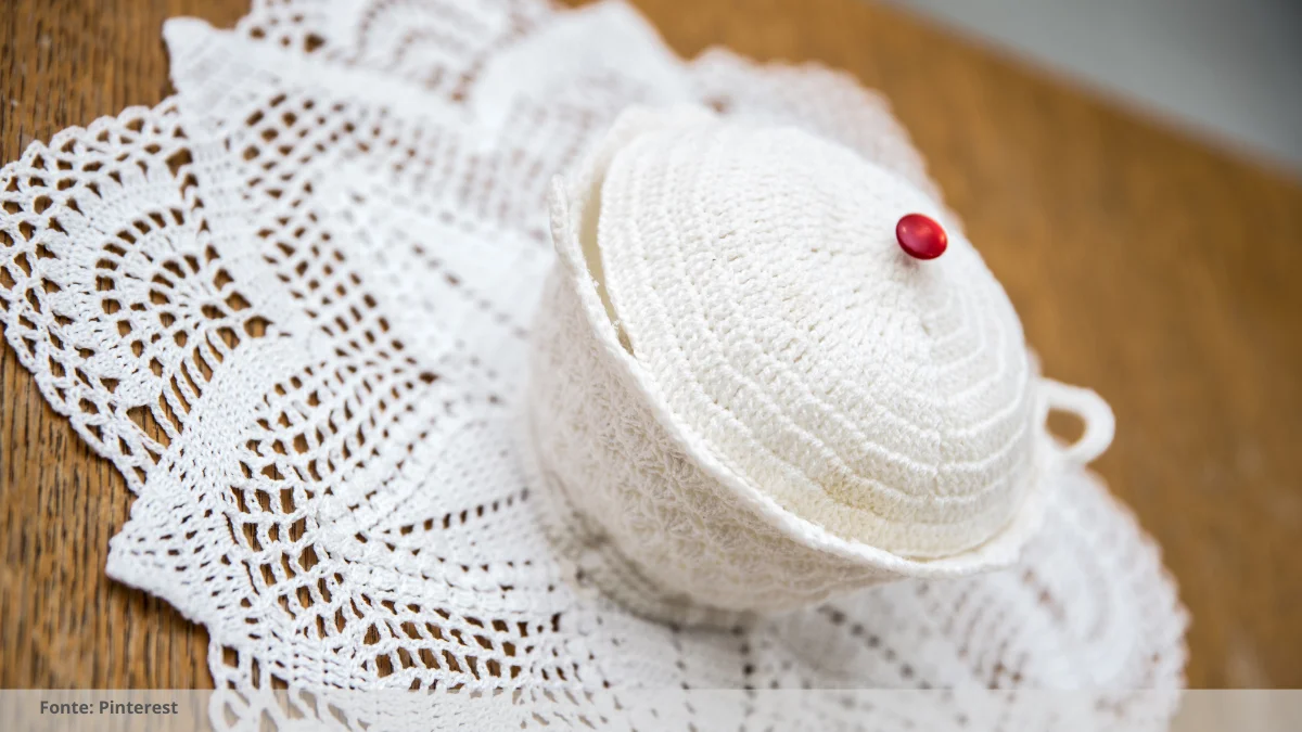 como fazer um tapete de crochê