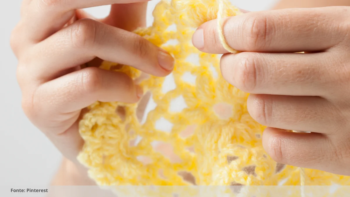 como fazer joguinho americano de crochê