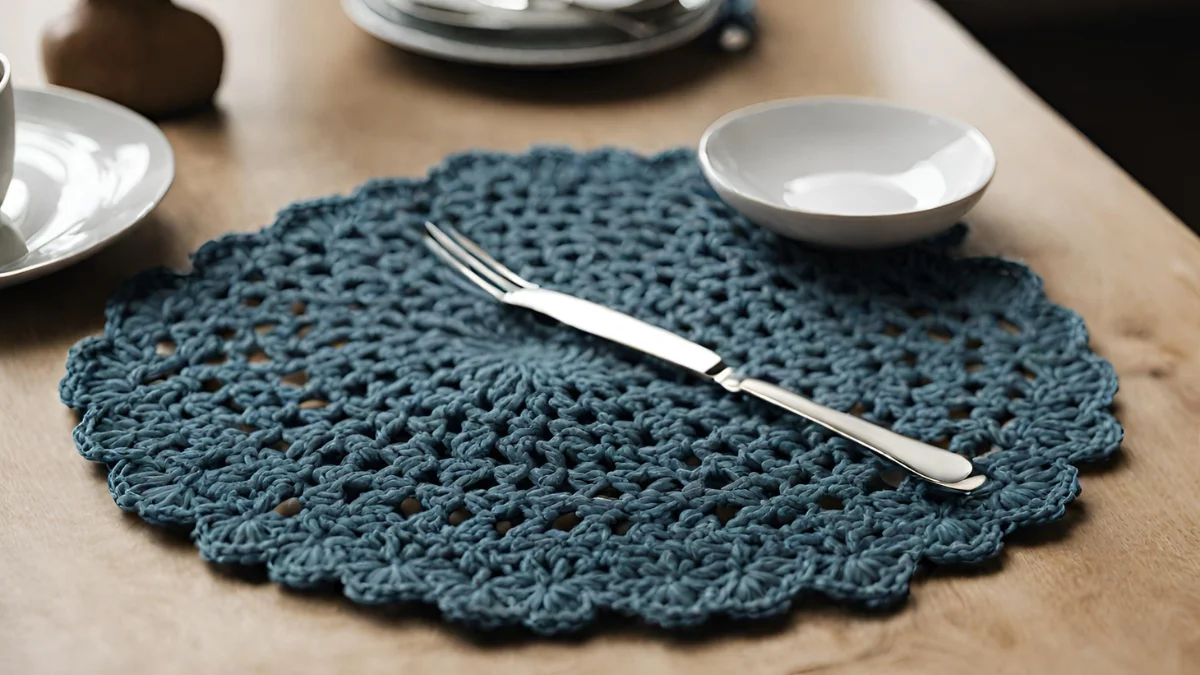 jogo americano de crochê jogo americano de crochê