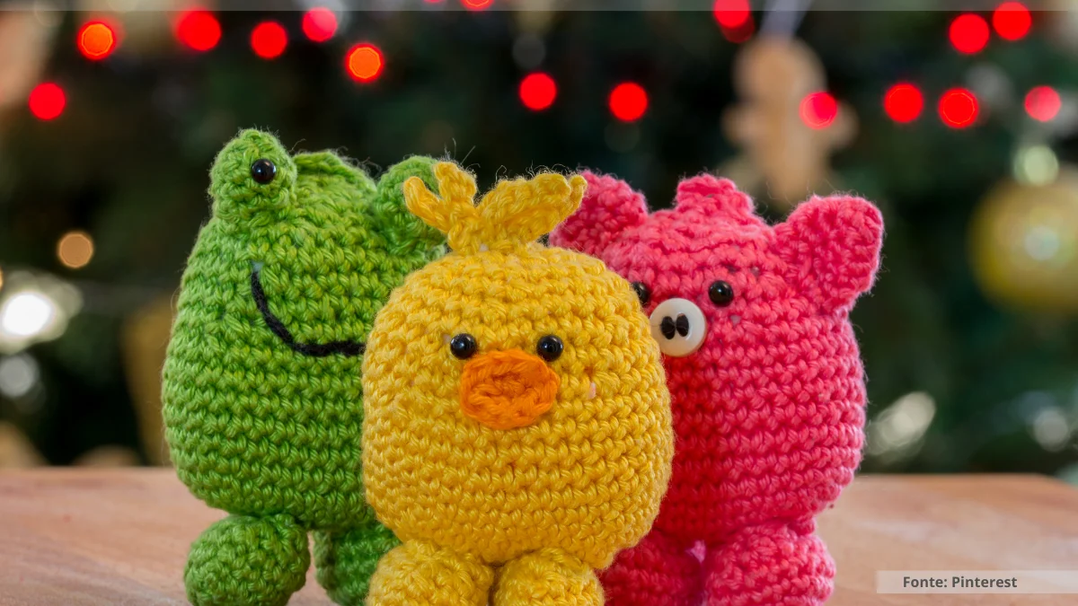 como embalar amigurumi para presente