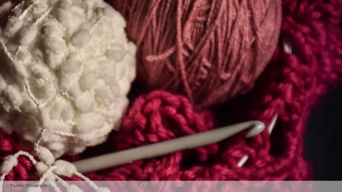 como fazer quadrados de crochê