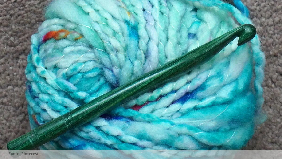 como fazer folhas de crochê