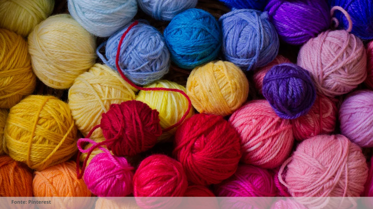 tapetes de crochê colorido