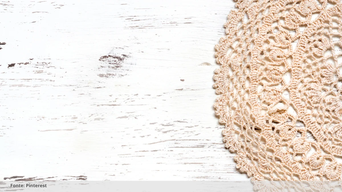 tapetes de croche amarelo