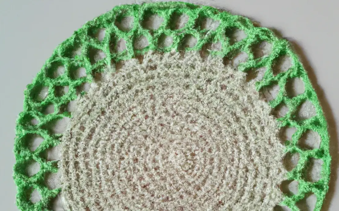 tapetes de croche redondo