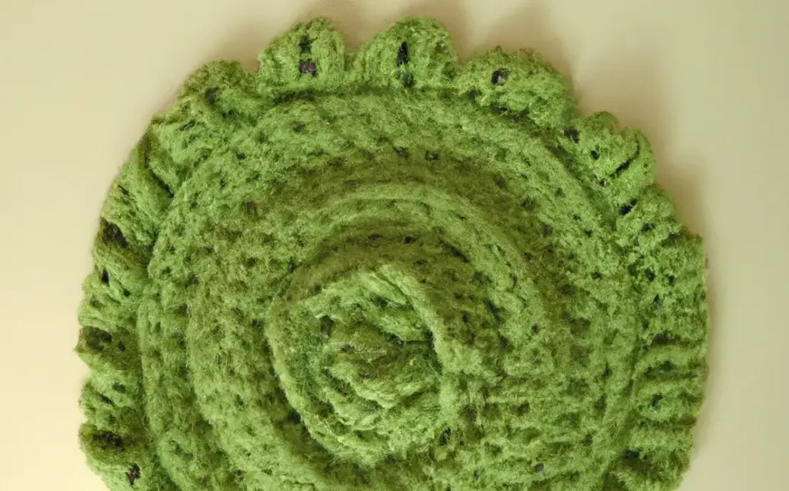 tapete redondo de croche