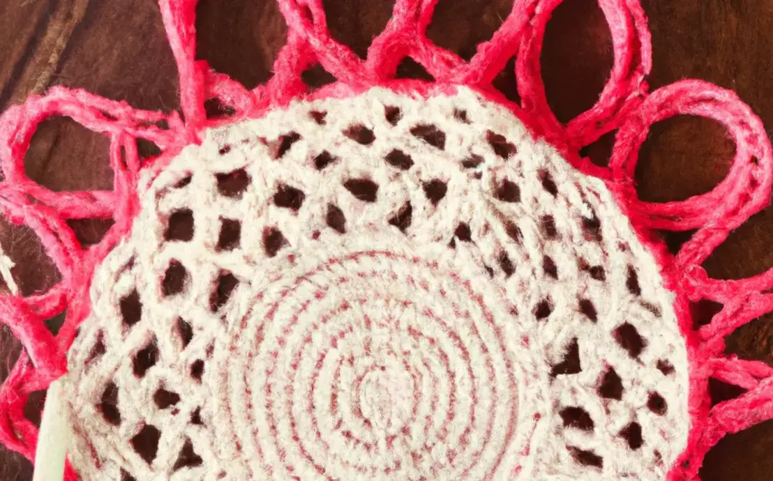 caminho de mesa de crochê passo a passo