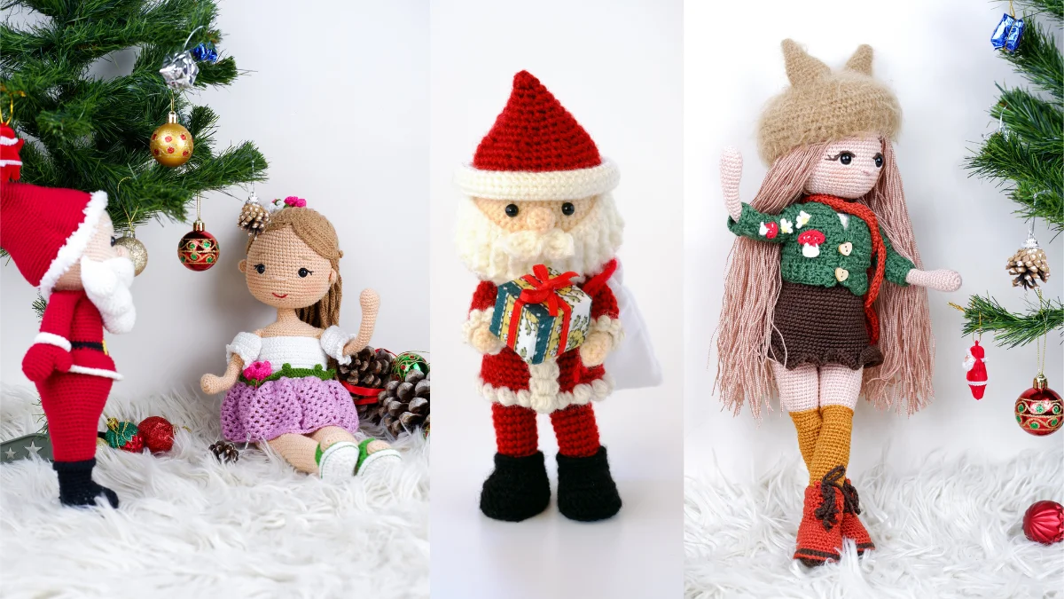 amigurumi de natal