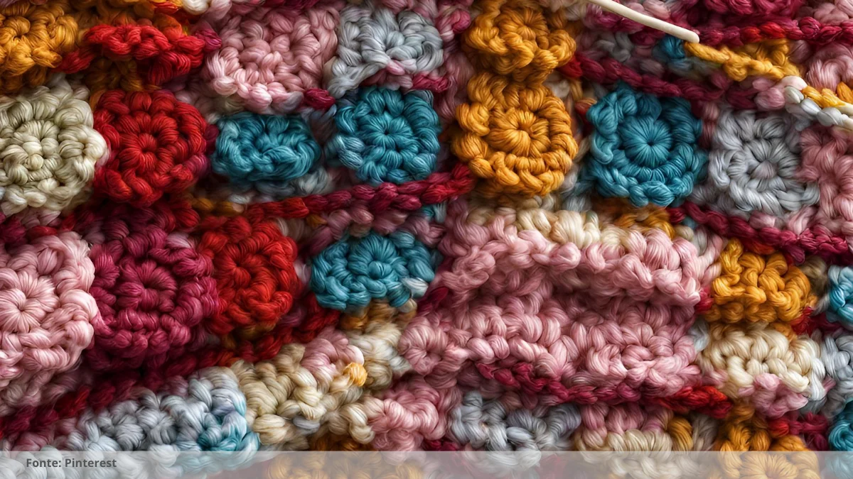 como fazer bico de crochê em fralda