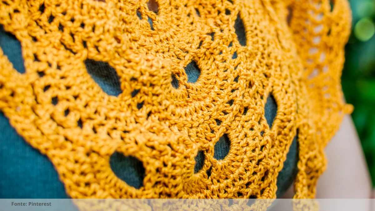 toalha de croche
