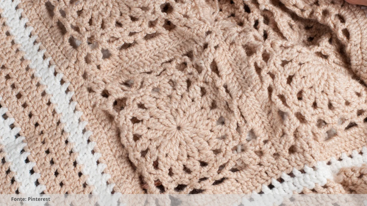 como fazer toalha de crochê redonda