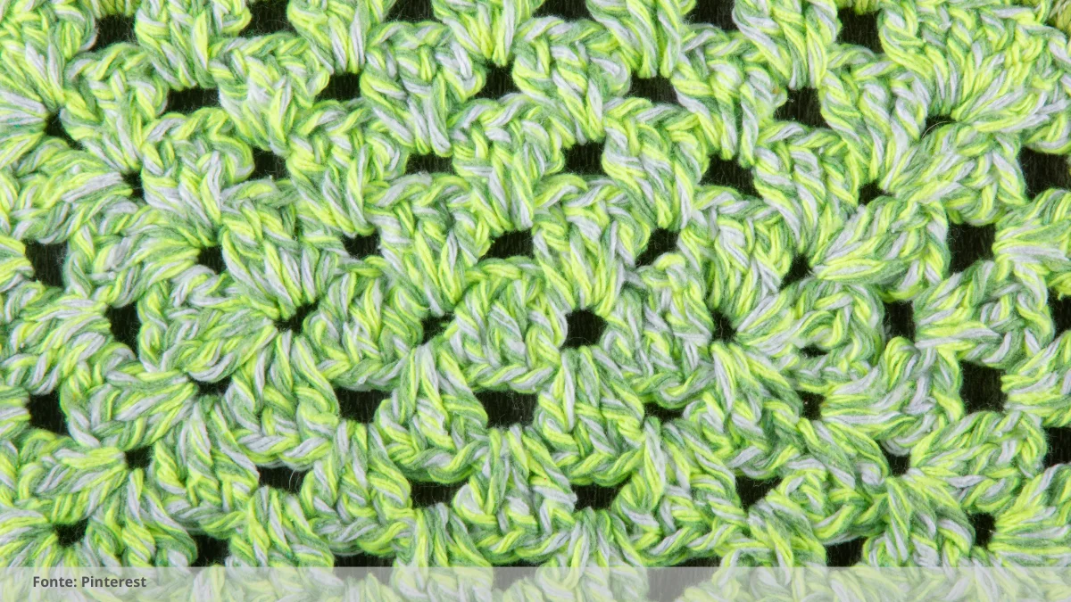 como fazer tapete redondo de crochê