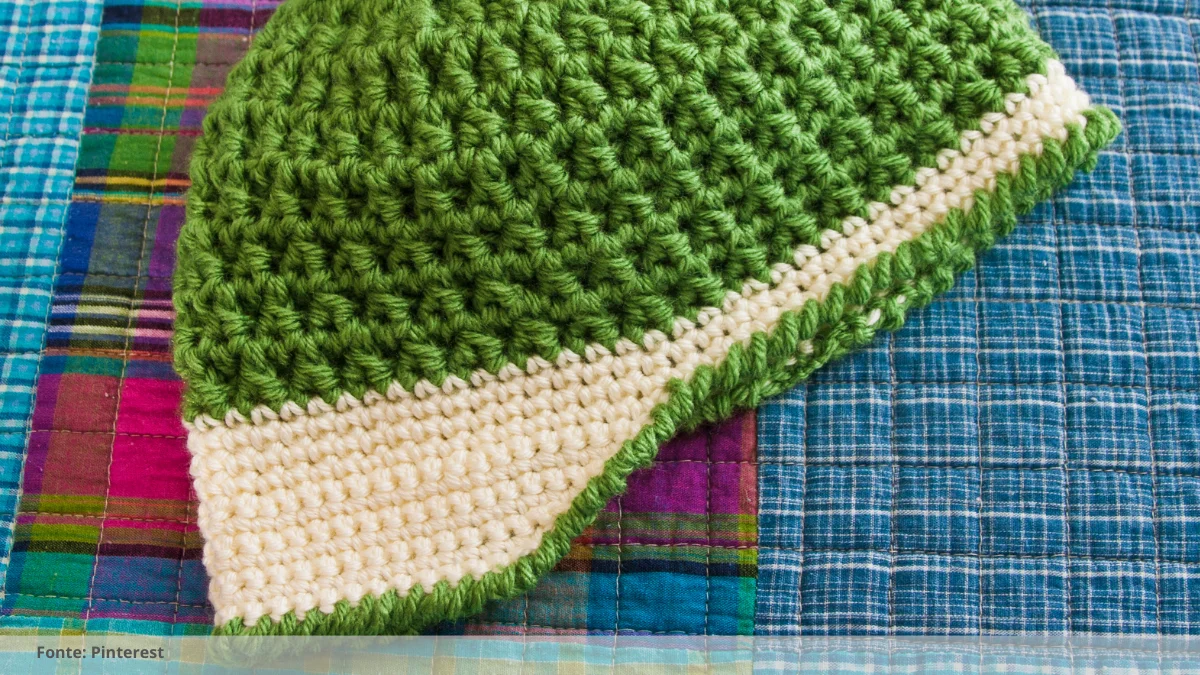 como fazer bico de crochê para tapete