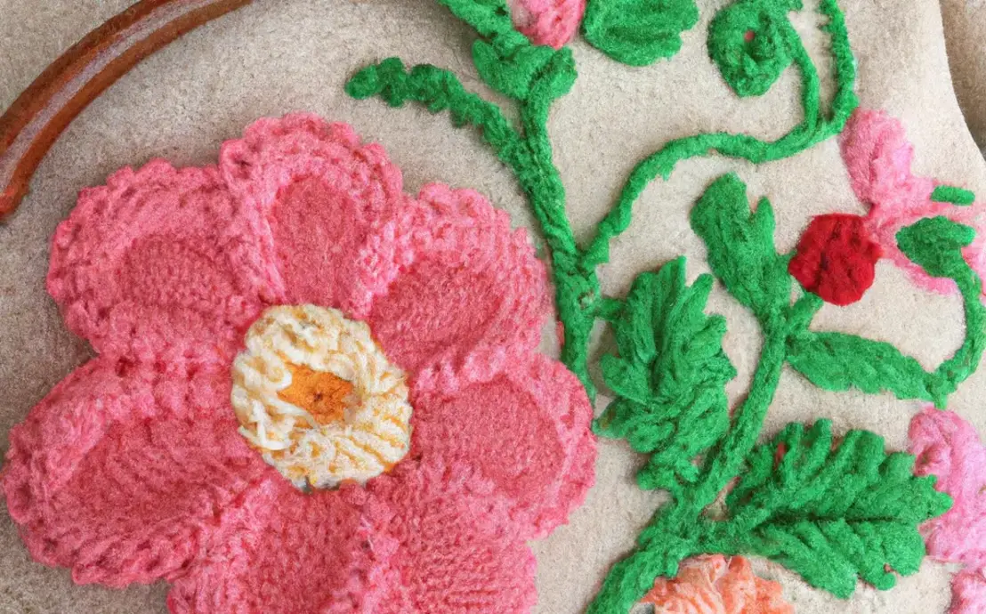 flores de crochê para aplicação flores de crochê para aplicação