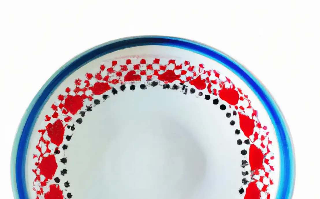 sousplat de croche redondo