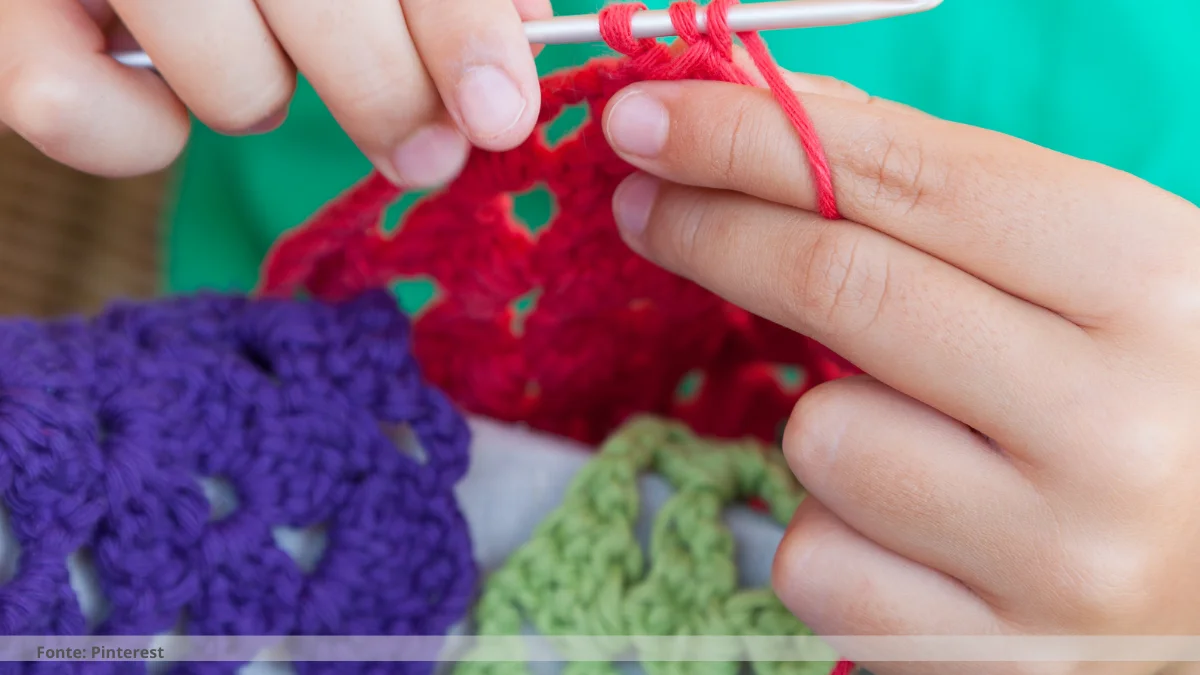 tapetes de croche para sala