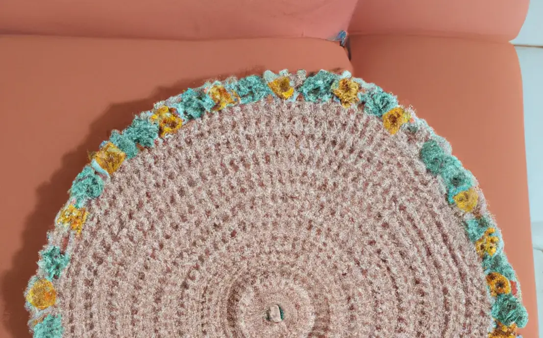 capa de almofada de crochê