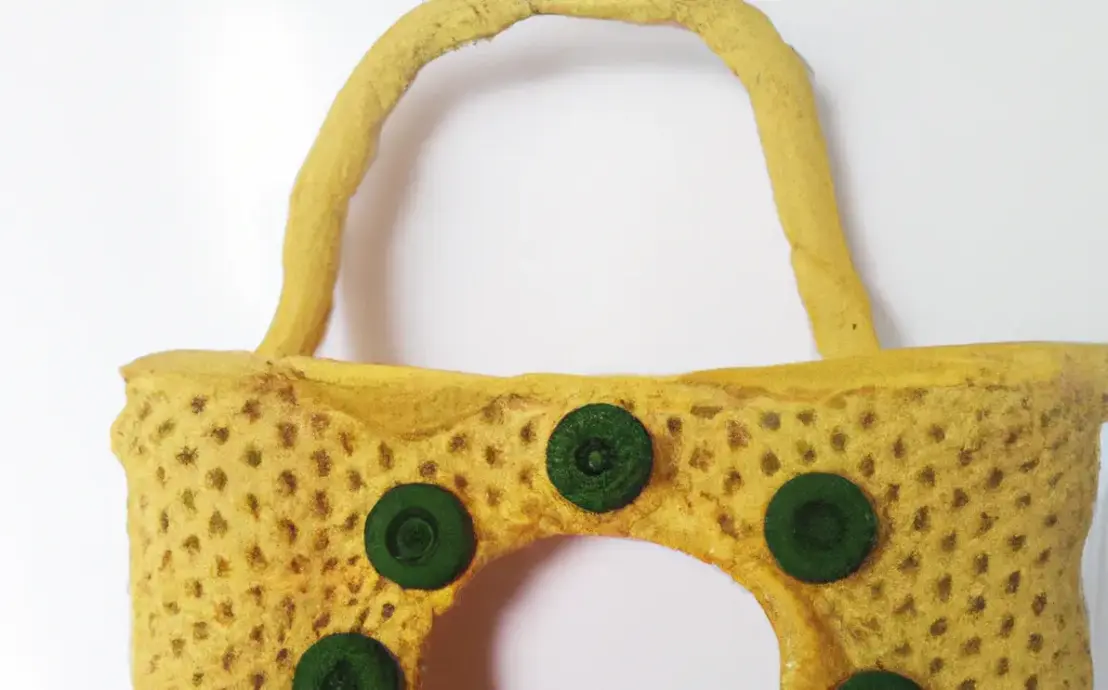 bolsinha de croche redonda