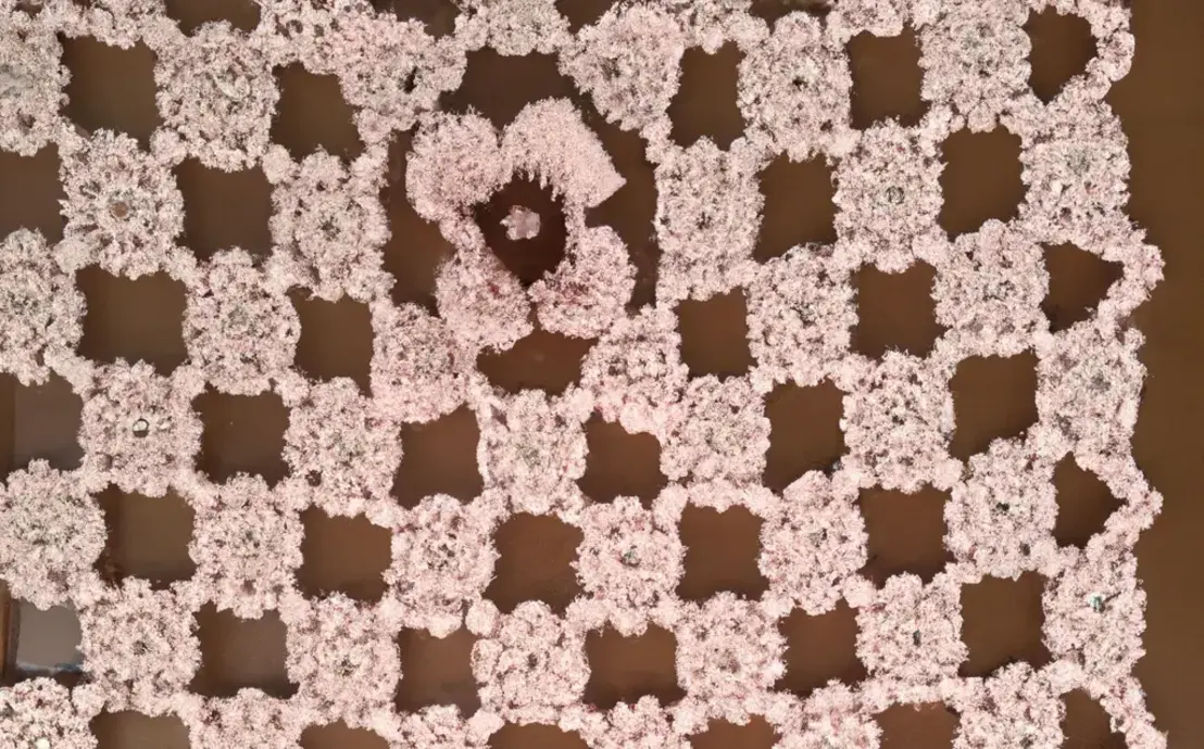 caminho de mesa em crochê