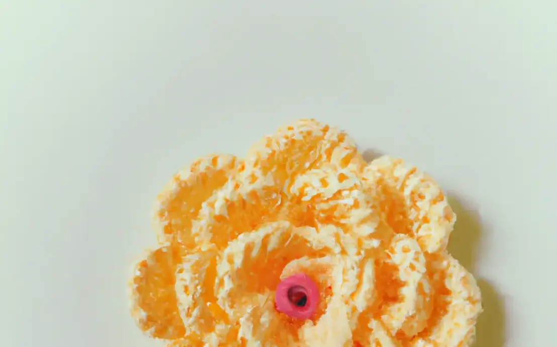 flor de crochê simples