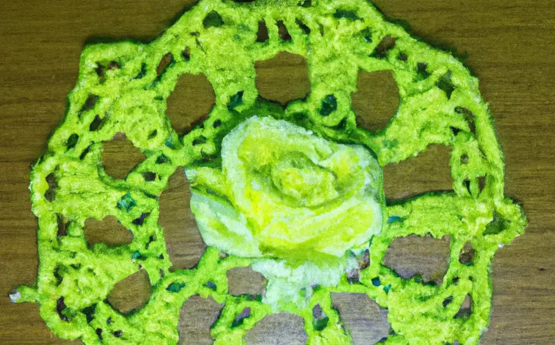 flor de crochê simples