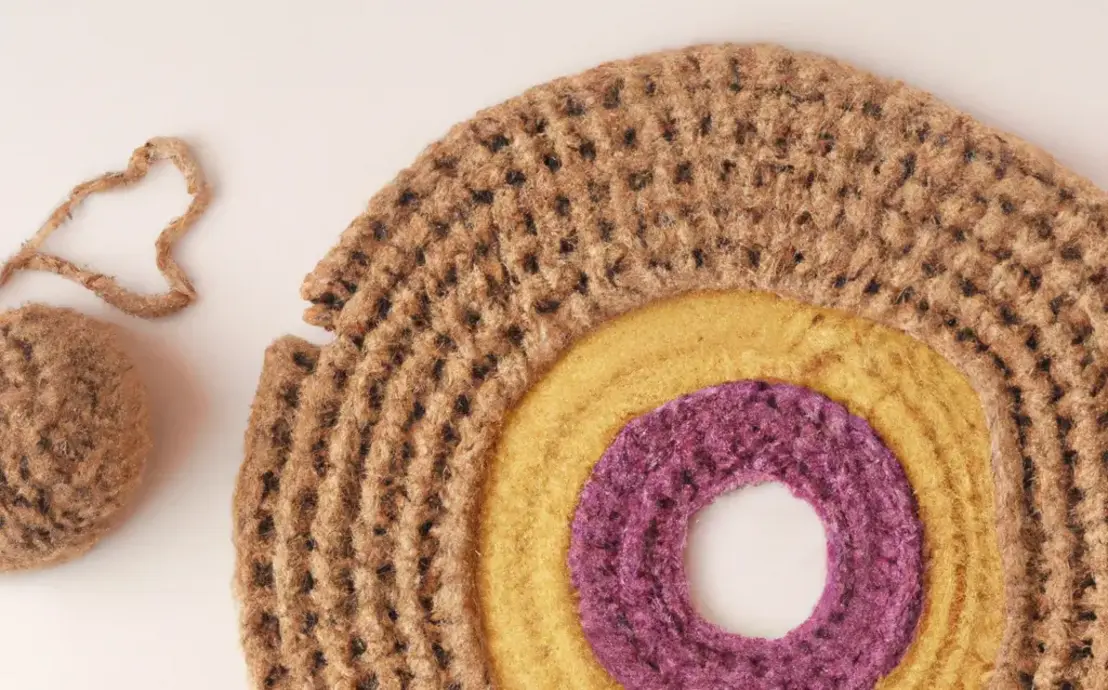 receita de sousplat de crochê passo a passo